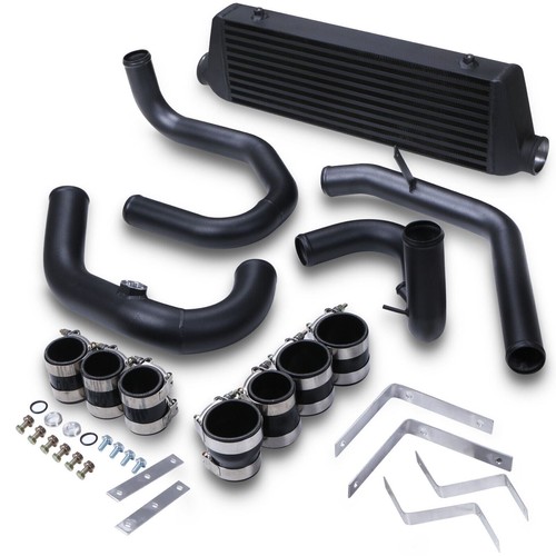 Black aluminium front - aluminium, mount